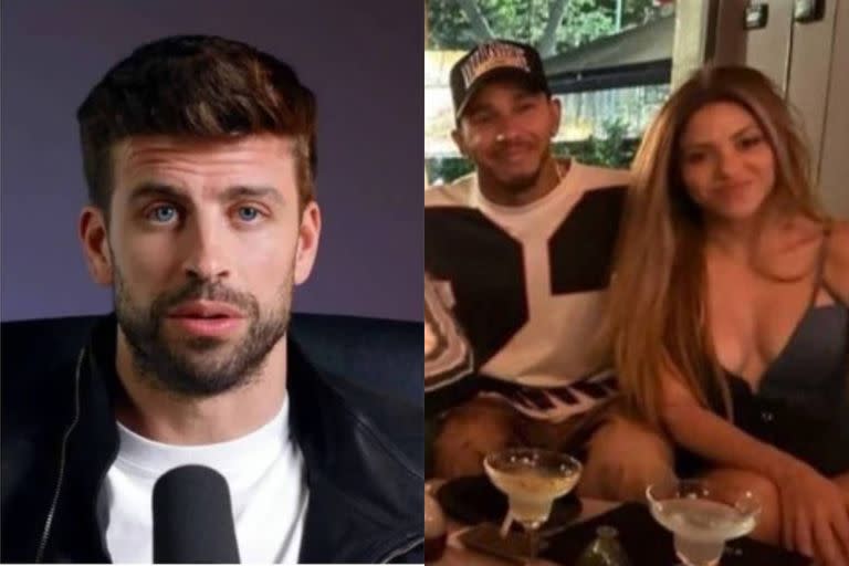 Gerard Piqué habló sobre Lewis Hamilton y dejó en evidencia su incomodidad