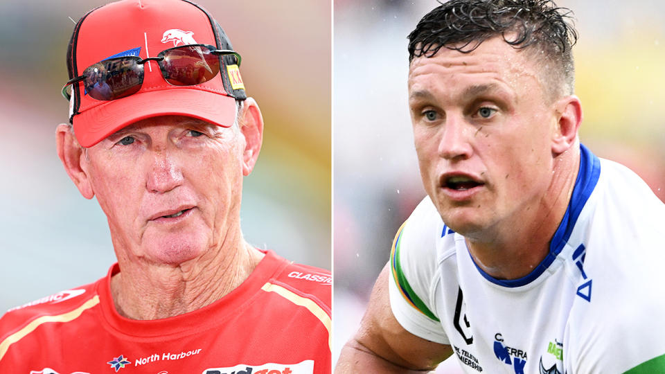 Wayne Bennett and Jack Wighton.