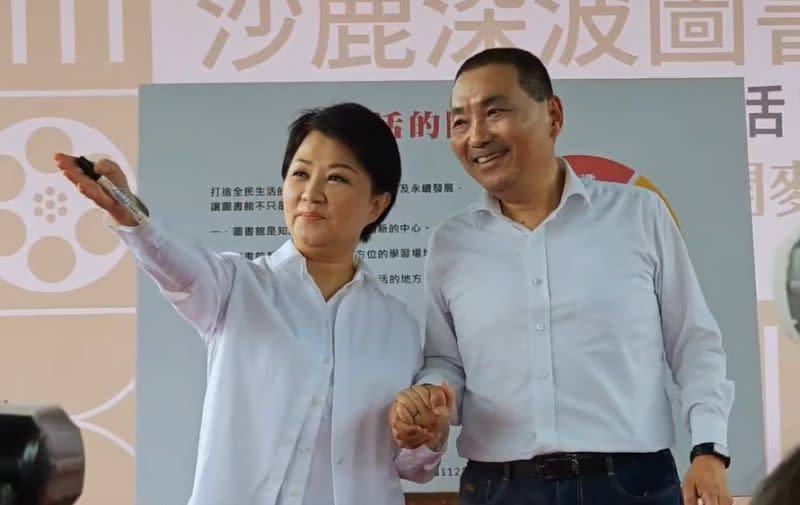 ▲新北市長侯友宜今南下台中，與市長盧秀燕進行城市交流。（圖／台中市政府提供，2023.06.03）