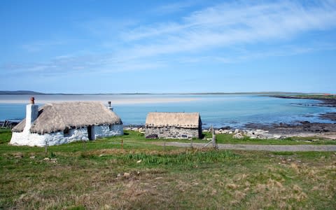 A crofters cottage on North Uist - Credit: Getty