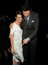 LOS ANGELES, CA - JANUARY 11: Actors Lea Michele with the award for "Favorite TV Comedy Actress" and Cory Monteith attend the 2012 People's Choice Awards at Nokia Theatre L.A. Live on January 11, 2012 in Los Angeles, California. (Photo by Frazer Harrison/Getty Images for PCA)