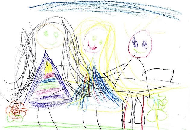 Family portrait, 4yo style