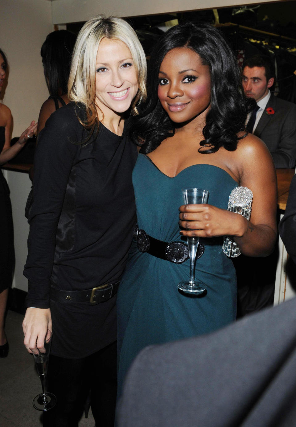 Nicole Appleton and Sugababes Keisha Buchanan at the Cosmopolitan Ultimate Women of the Year Awards, at Banqueting House, Whitehall Place, central London. 