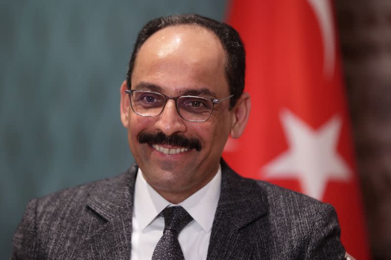 Interview with Turkish President Erdogan's spokesman and chief foreign policy adviser Kalin in Istanbul