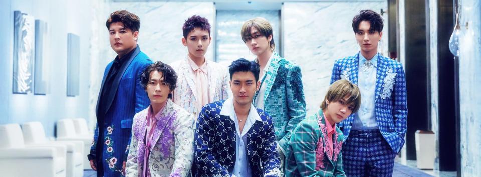 K-pop group, boy band Super Junior. (Photo: HAH Entertainment)
