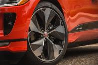 <p>The $1700 22-inch wheels clad in Pirelli P Zero summer rubber certainly didn't help the range of our $88,595 First Edition model.</p>