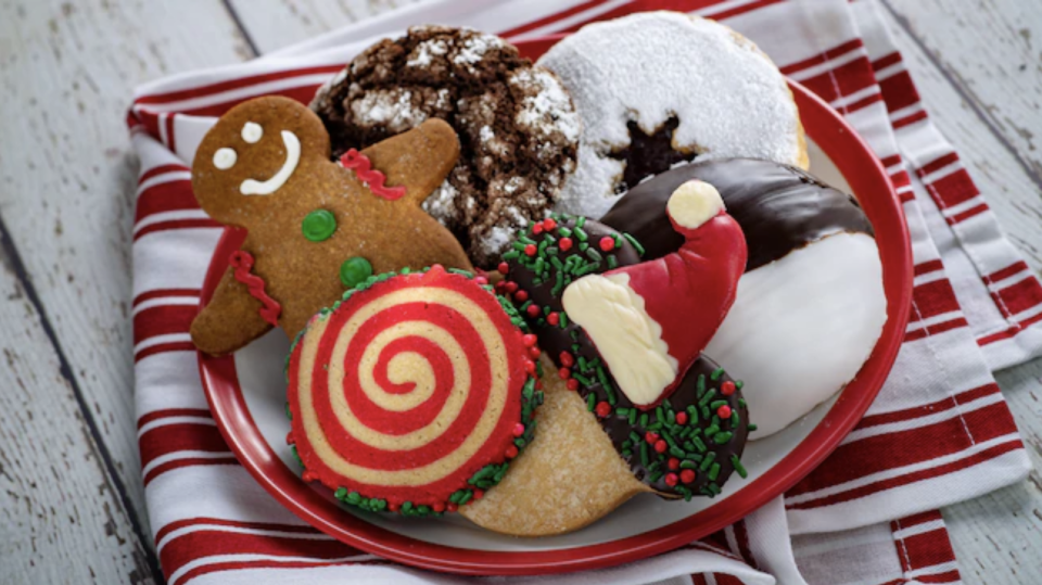 Celebrate the holidays and satisfy your sweet tooth, with the Holiday Cookie Stroll at Epcot. (Disney)