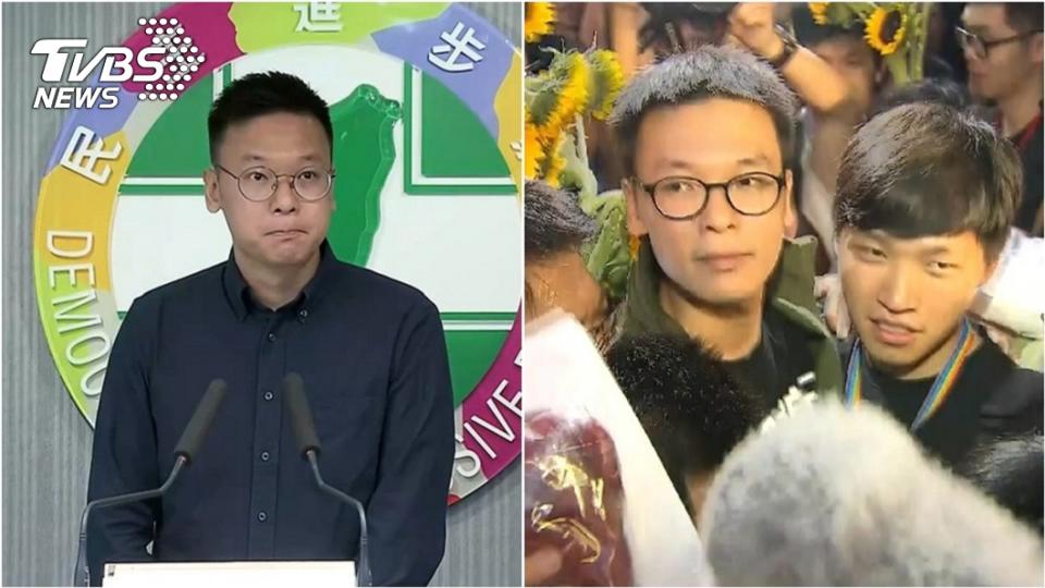 太陽花學運領袖、民進黨副秘書長林飛帆。（圖／TVBS資料畫面）