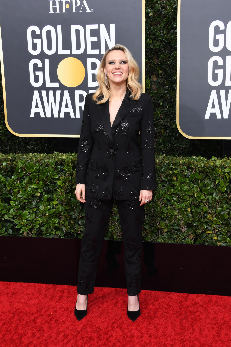 BEVERLY HILLS, CALIFORNIA - JANUARY 05: Kate McKinnon attends the 77th Annual Golden Globe Awards at The Beverly Hilton Hotel on January 05, 2020 in Beverly Hills, California. (Photo by Jon Kopaloff/Getty Images)