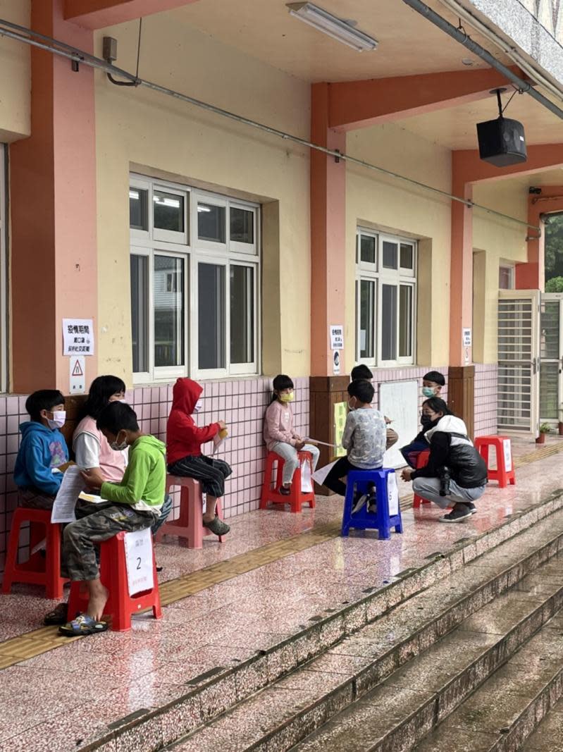 竹縣兒童BNT校園開打　尖石新光國小31學生完成接種