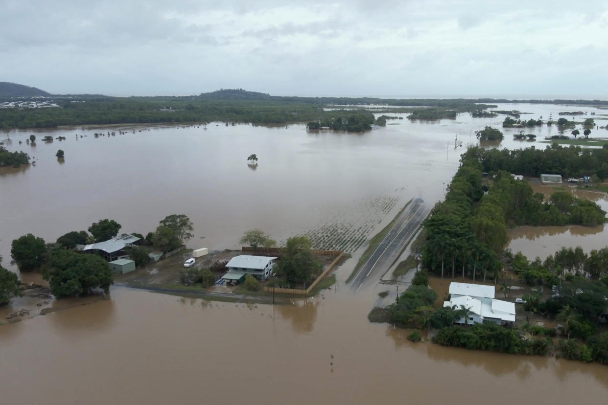 El potente ciclón tropical Jasper inunda Queensland, Australia, con lluvias que superan los 500 mm en 24 horas | AFP