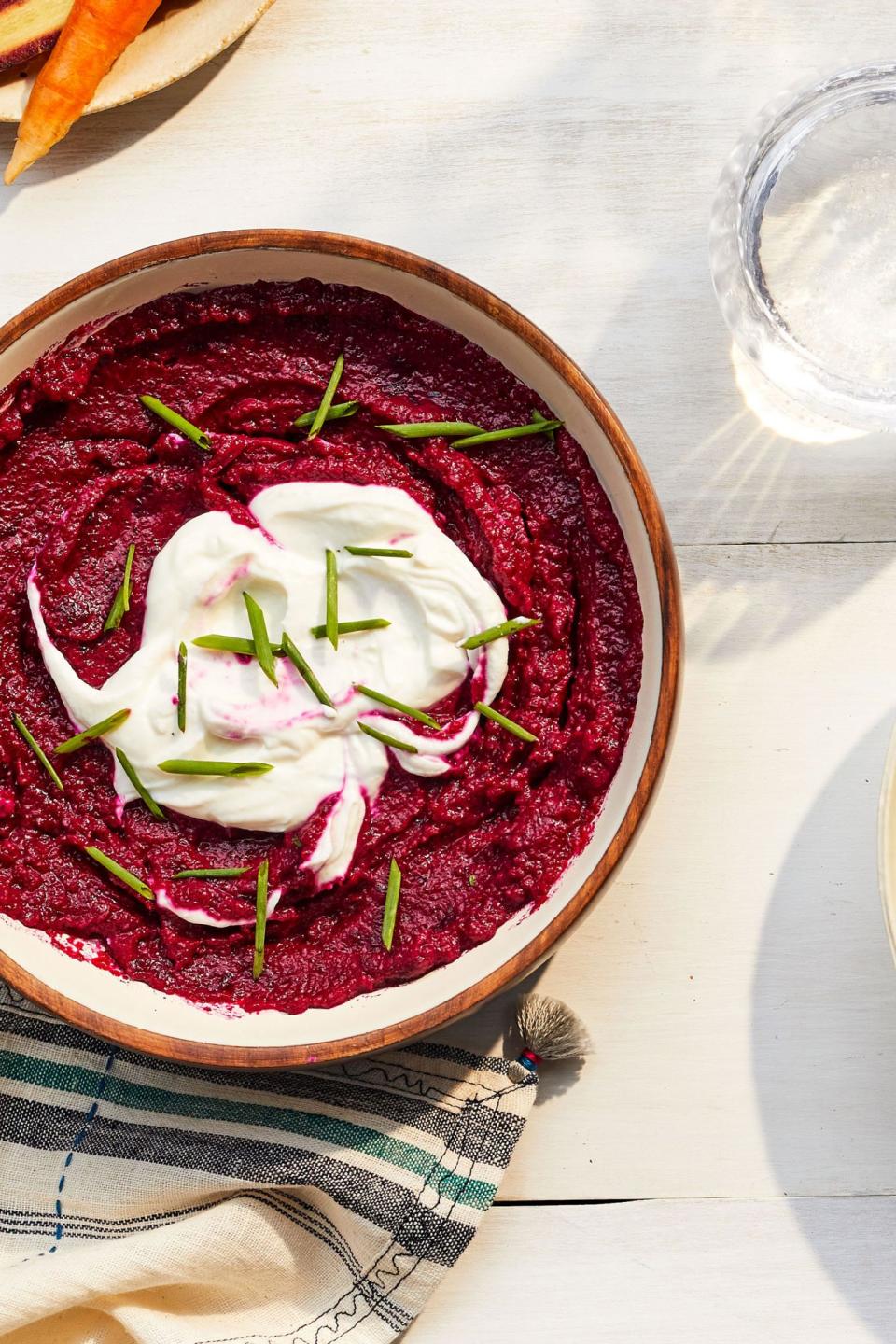 Beet-Goat Cheese Dip