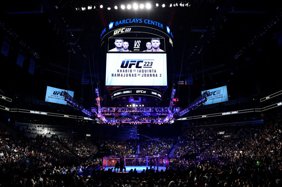 ESPN will pay the UFC $1.5 billion over the next five years for exclusive content. (Getty Images)