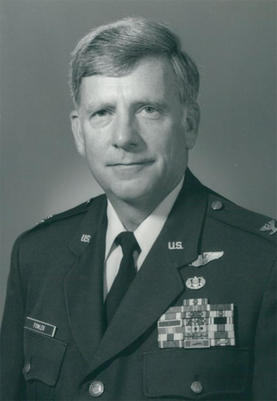 Photo of Colonel Henry Fowler, USAF, Retired provided by his family.