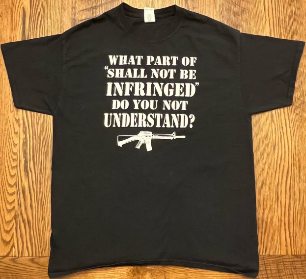 A Johnston High School student alleges in new court filings she was wrongly remove from class and suspended for refusing to remove this shirt, violating her right to free speech.