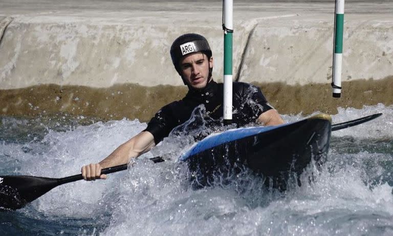 Cuanto más se acercan las competencias, Lucas Rossi necesita más entrenamiento en el agua y menos gimnasio para sentirse a punto