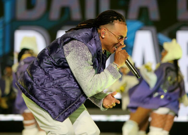 Ozuna performs at Calibash 2023 Day 1, held at Crypto.com Arena in Los Angeles on Saturday, Jan. 22, 2023.