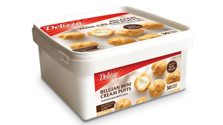 frozen cream puffs box