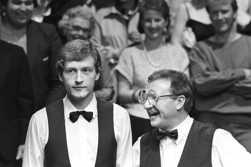 Steve (Left) and Dennis (Right) at The Crucible Theatre in Sheffield in 1989