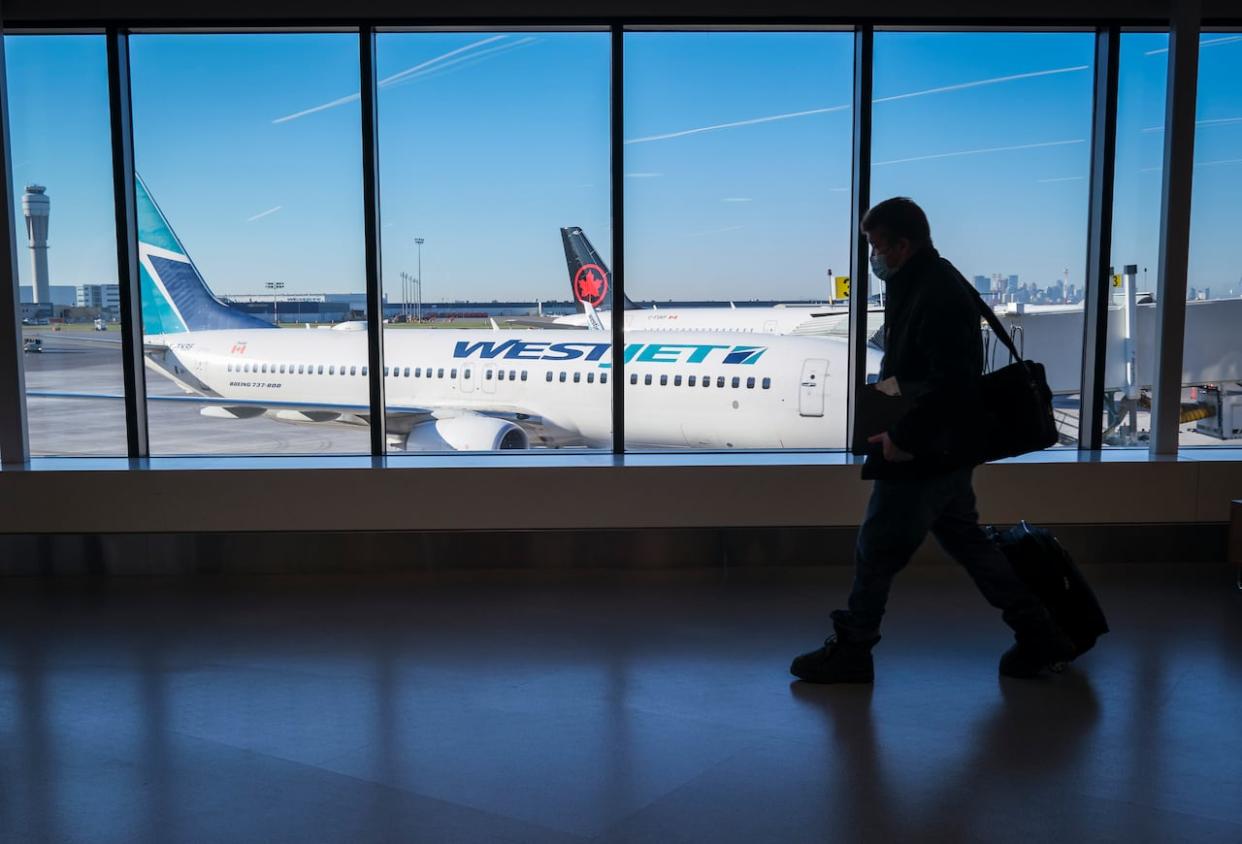 WestJet is ending service out of Hamilton's airport. (Jeff McIntosh/The Canadian Press - image credit)