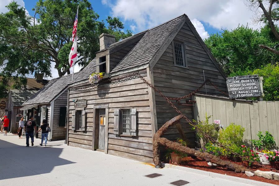 Oldest Wooden Schoolhouse, St. Augustine, Florida