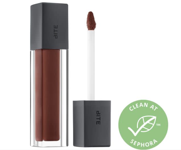 Bite Beauty French Press Lip Gloss in shade "French Press" has 439 reviews and 30,000 "loves".&nbsp;It's made with hydrating coffee butters and arabica cold press coffee oil, and has a sweet mocha flavor.&nbsp;<strong>Find it for $22 at <a href="https://fave.co/2JlwwKp" target="_blank" rel="noopener noreferrer">Sephora</a>.<br /></strong>