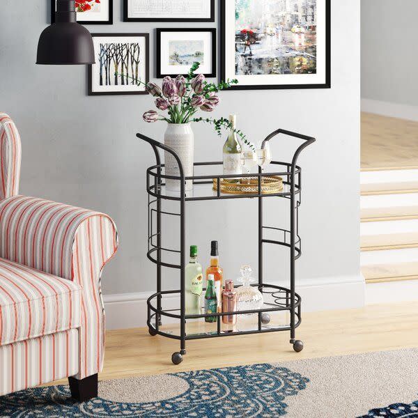 Boswell 2-Tier Bar Cart