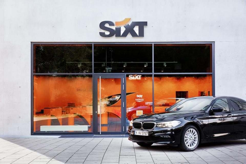 Sixt boss Tim Vetters said the company saw a shift to subscription-based rental services.  (Sixt)