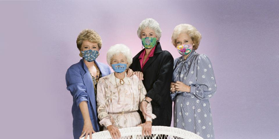 You Can Officially Buy 'Golden Girls' Face Masks