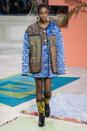 <p>Peter Pilotto A model walks the runway at Peter Pilotto’s Fall 2017 show in London (Photo: Getty Images) </p>