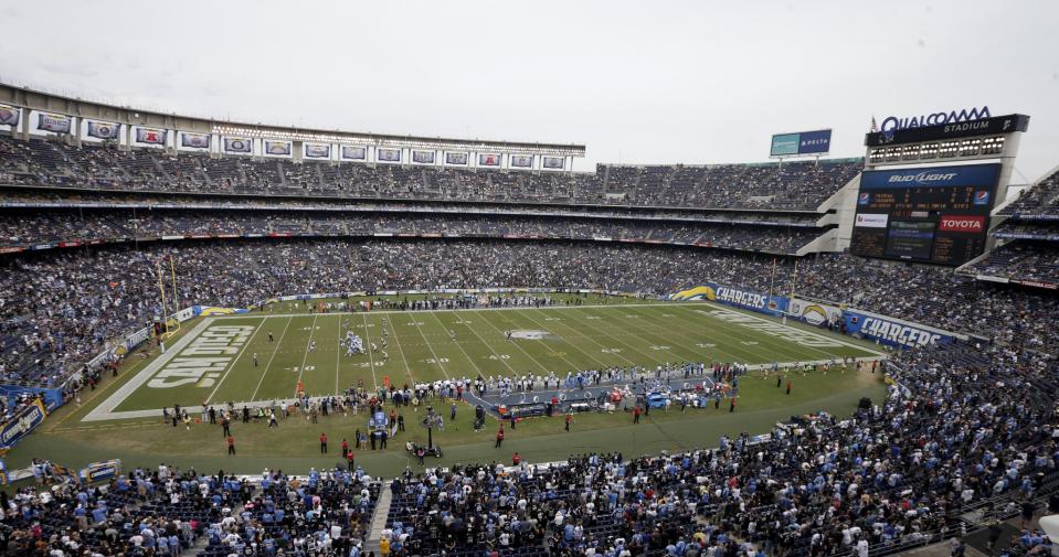 The San Diego Chargers reportedly will relocate to Los Angeles. (AP)