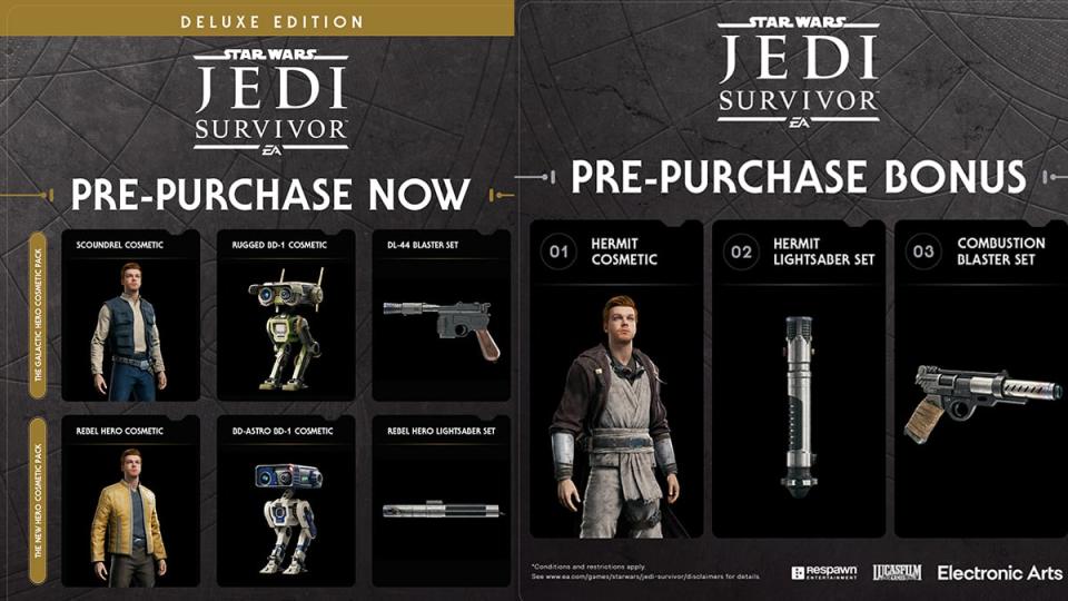 Star Wars Jedi: Survivor Key Art Revealed Alongside Leaked Release Date & Gameplay Details
