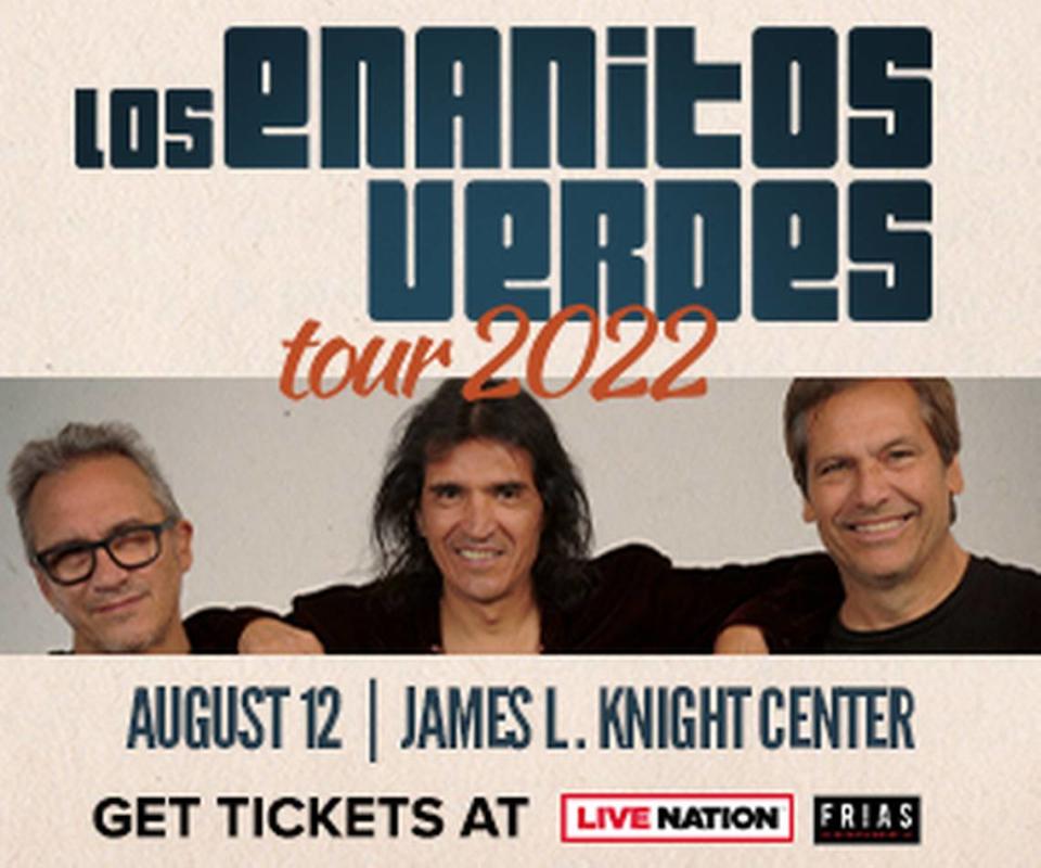 Enanitos Verdes Tour 2022 en el James L. Knight Center.