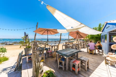 A restaurant on Cap Ferret - Credit: GETTY