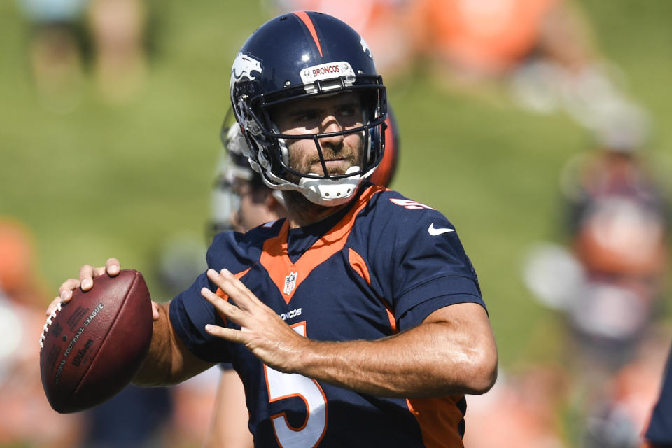 Now with a new team for the first time in his career, Joe Flacco is ready to prove himself in Denver — and thinks he has a lot left in the tank.