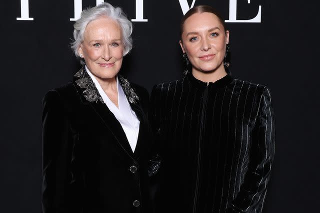 <p>Pascal Le Segretain/Getty</p> Glenn Close and Annie Starke