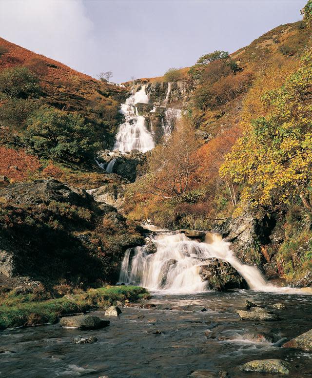 Waterfall in Wales