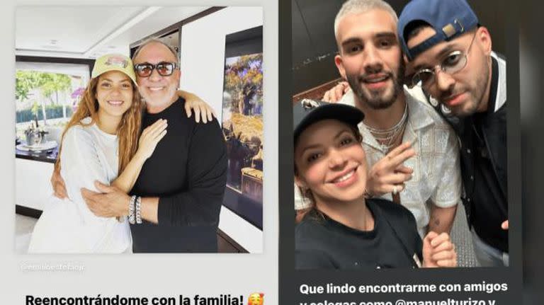 La artista compartió sus primeras imágenes en Miami, Estados Unidos

Foto: Instagram: @shakira