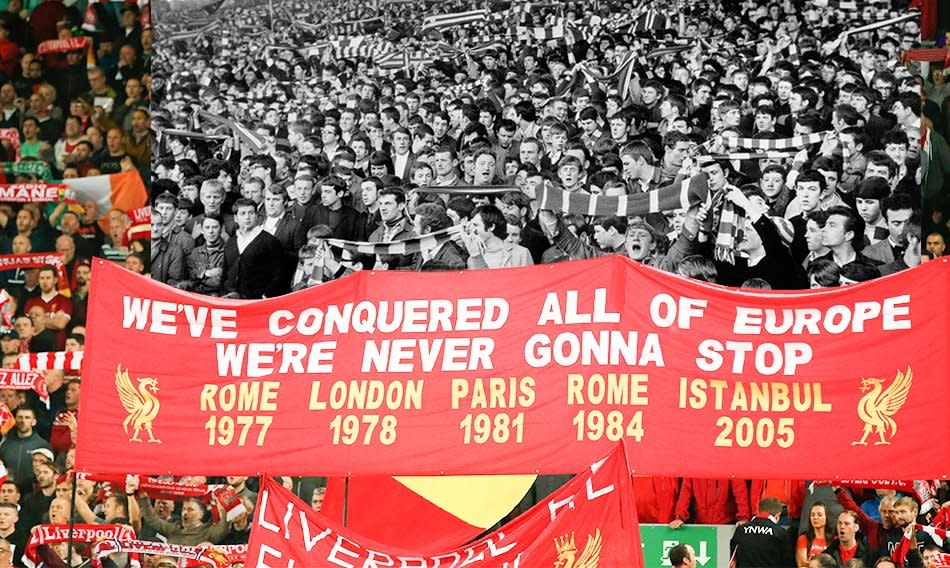 Anfield, Old Trafford, St James' Park and more: Classic football stadiums then and now