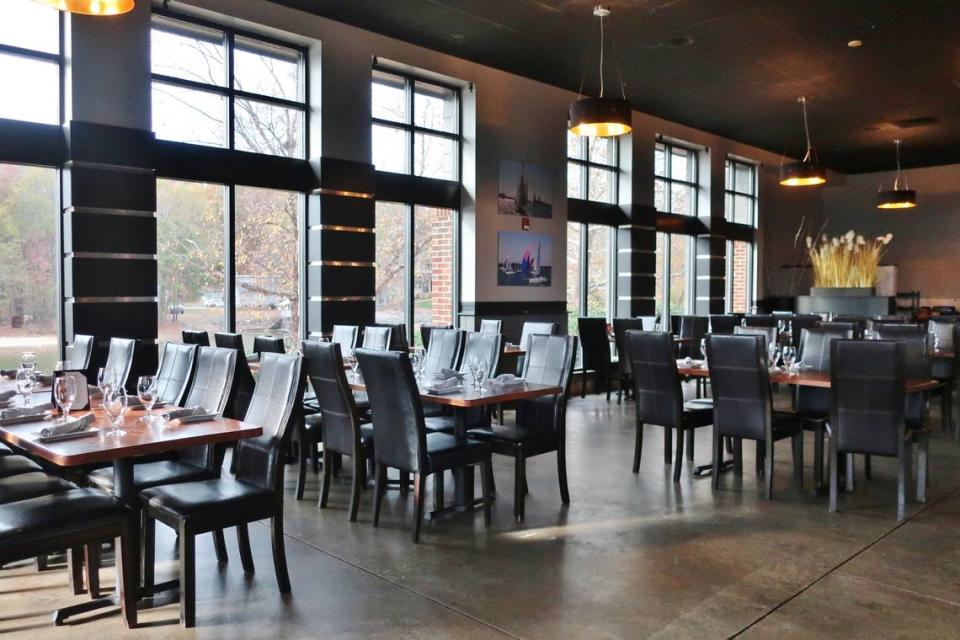 Dine with a view of Lake Norman at Port City Club by David Burke.