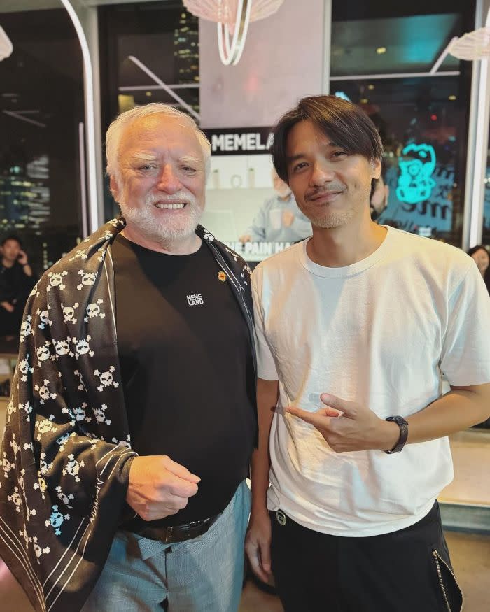 Stephen met with meme icon András István Arató last weekend