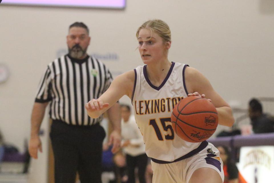 Lexington's Makaree Chapman has Lady Lex peaking at the perfect time ahead of Thursday's district semifinal game against Bellevue.