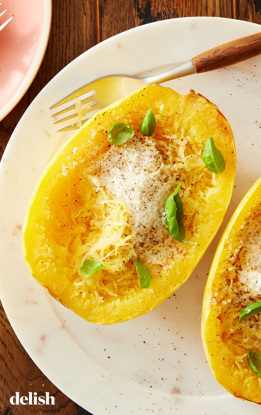 Air Fryer Cacio e Pepe Spaghetti Squash