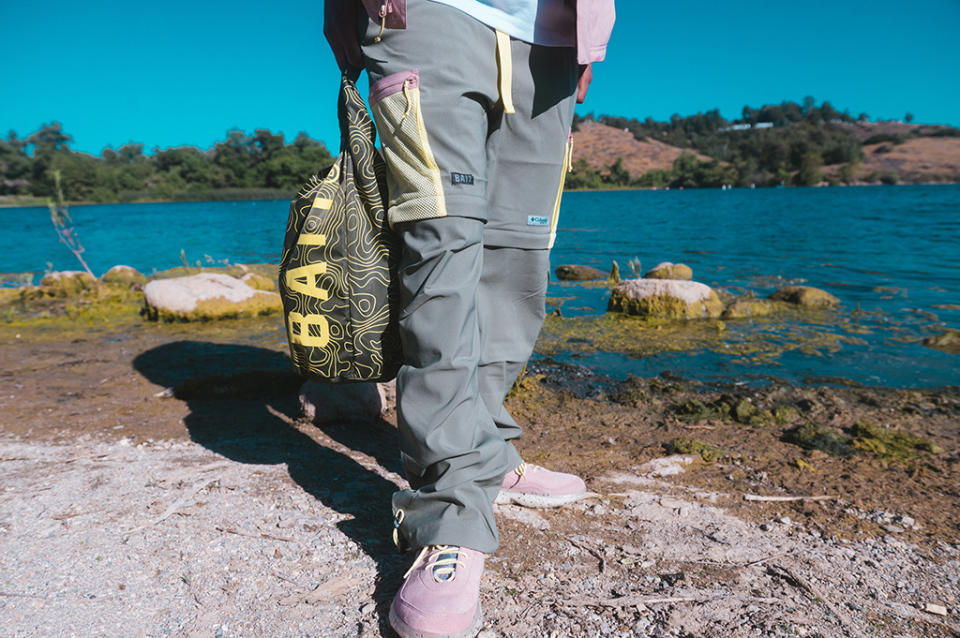 The performance fishing pants from the Bait x Columbia range. - Credit: Courtesy of Bait