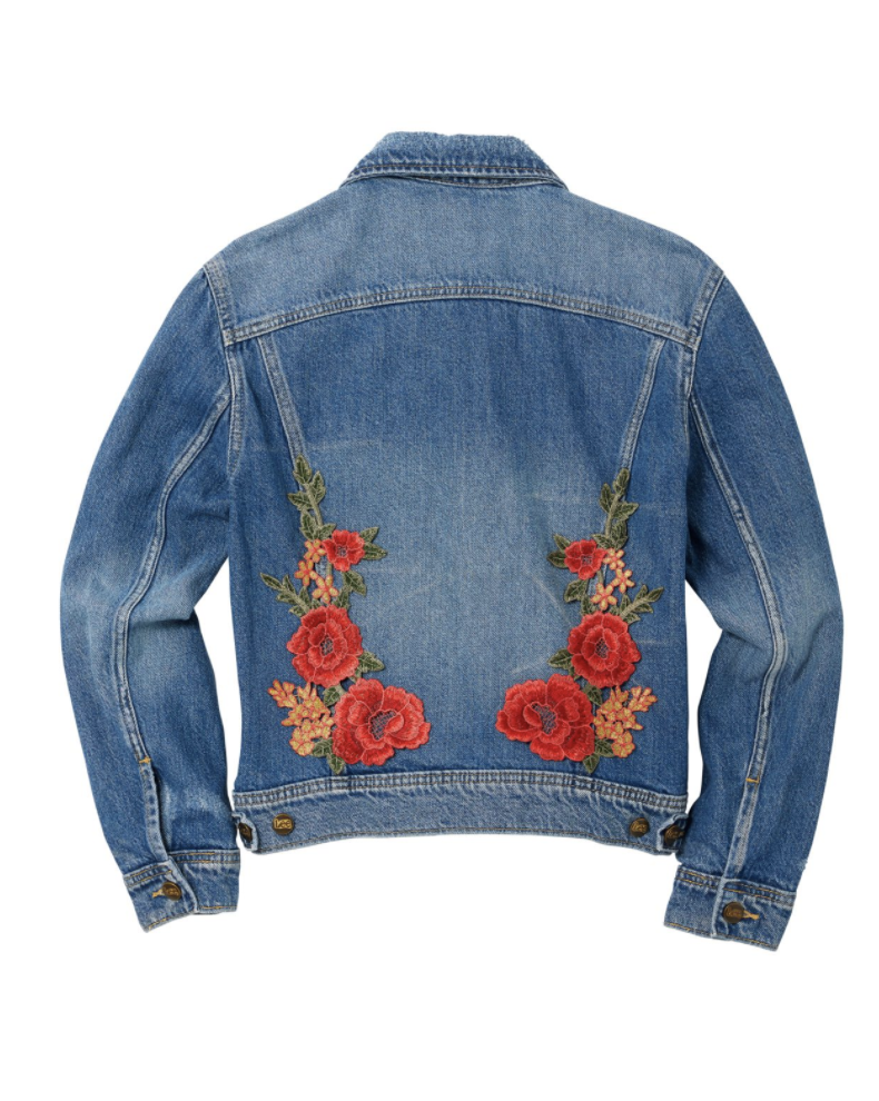 fall party ideas denim jacket