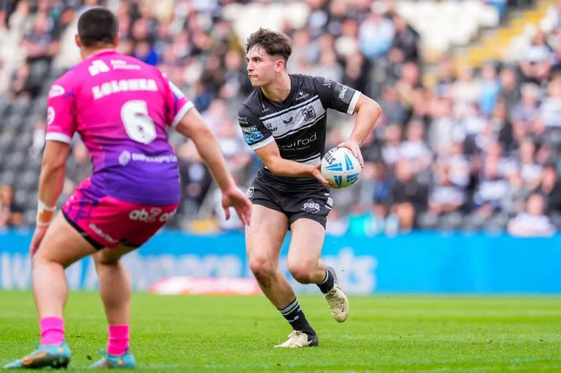 Jack Charles in action for Hull FC.