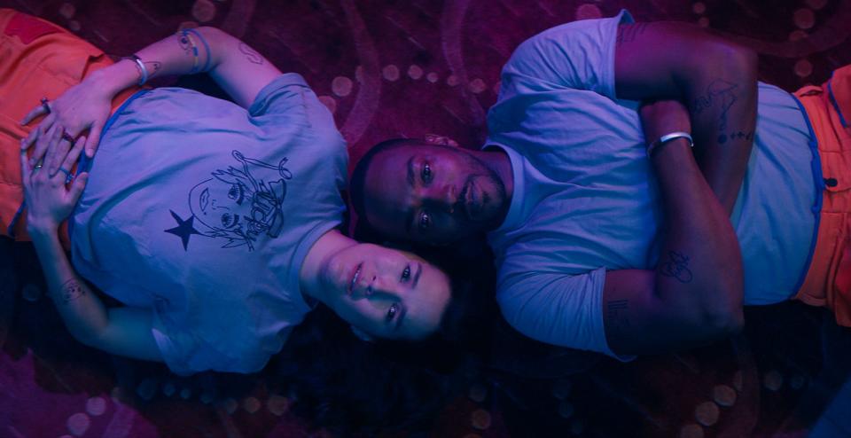 Zoë Chao and Anthony Mackie play astronauts stuck in space who ponder having sex before it's too late in the sci-fi romantic comedy "If You Were the Last."