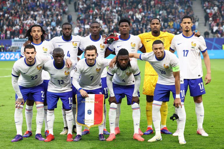 La selección de Francia participa de la edición 2024 de la Eurocopa