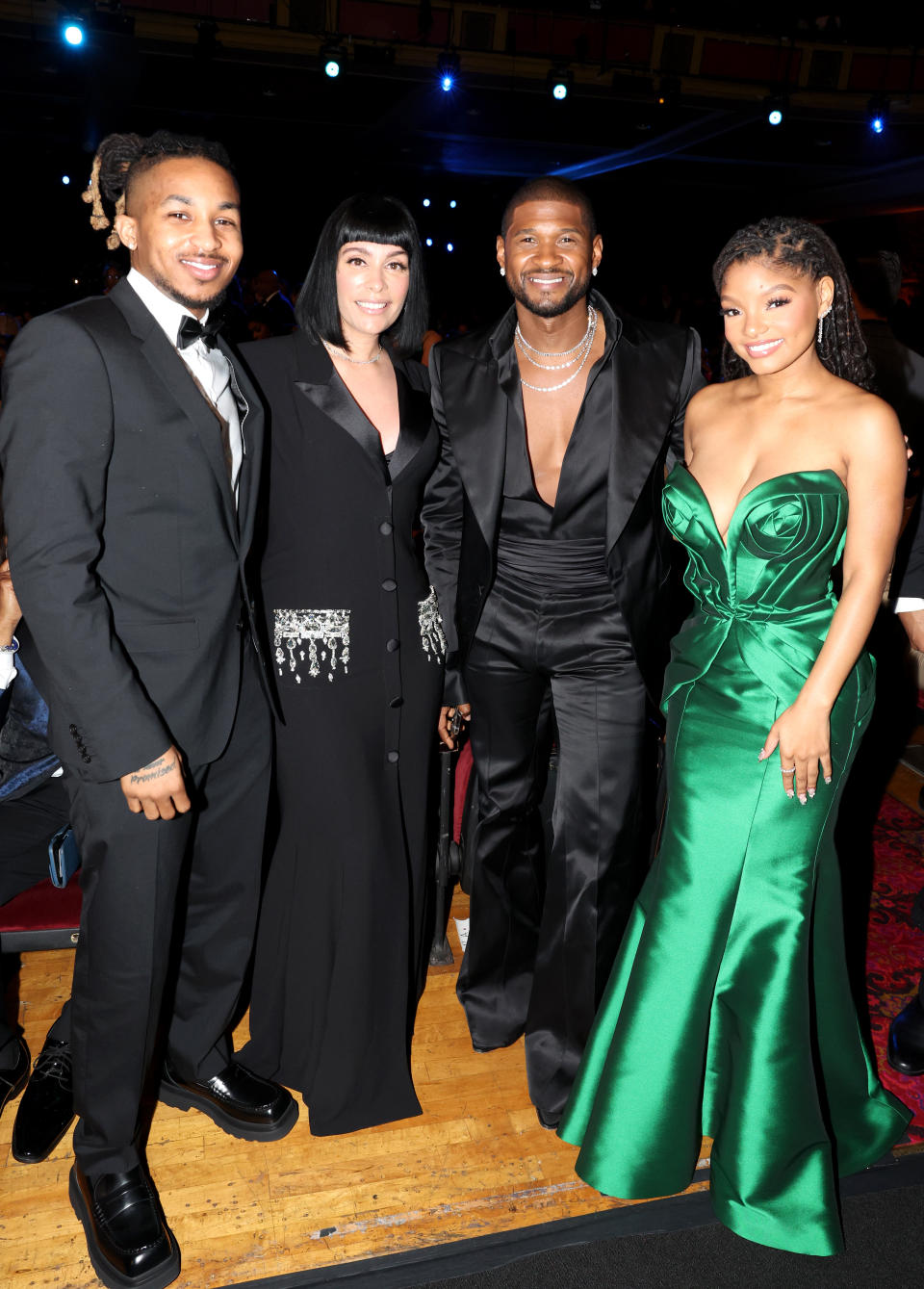 Usher, Jennifer Goicoechea Raymond, 55th Annual NAACP Awards, President's Award