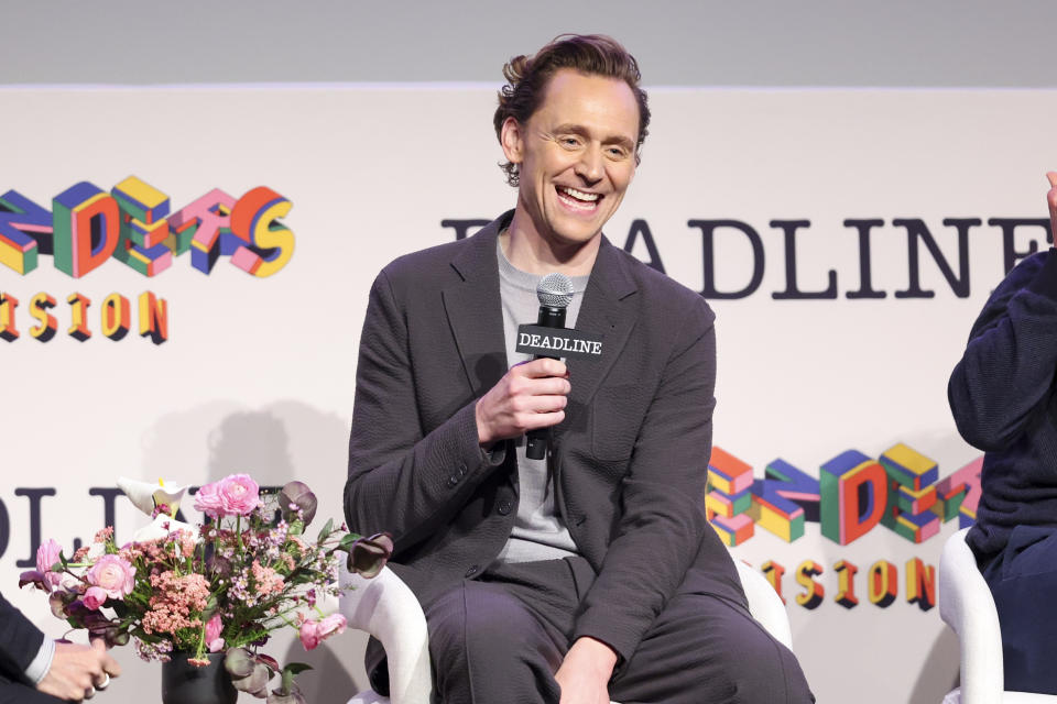 <em>Loki’</em>s Tom Hiddleston at Deadline Contenders Television 2024